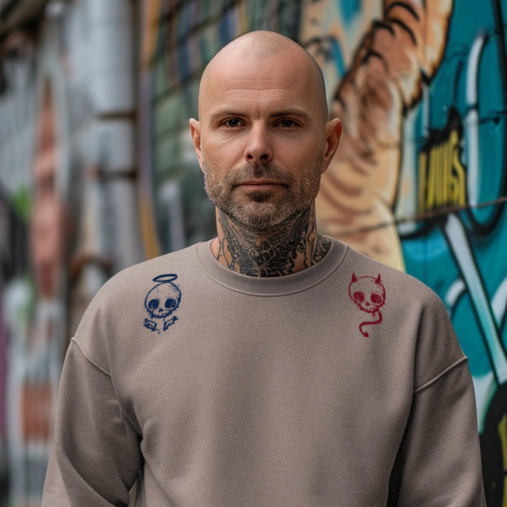 Angels & Devils On Your Shoulders: Seductive Temptations Sweatshirt