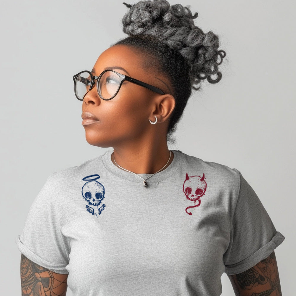 Angels & Devils On Your Shoulders: Seductive Temptations T-Shirt