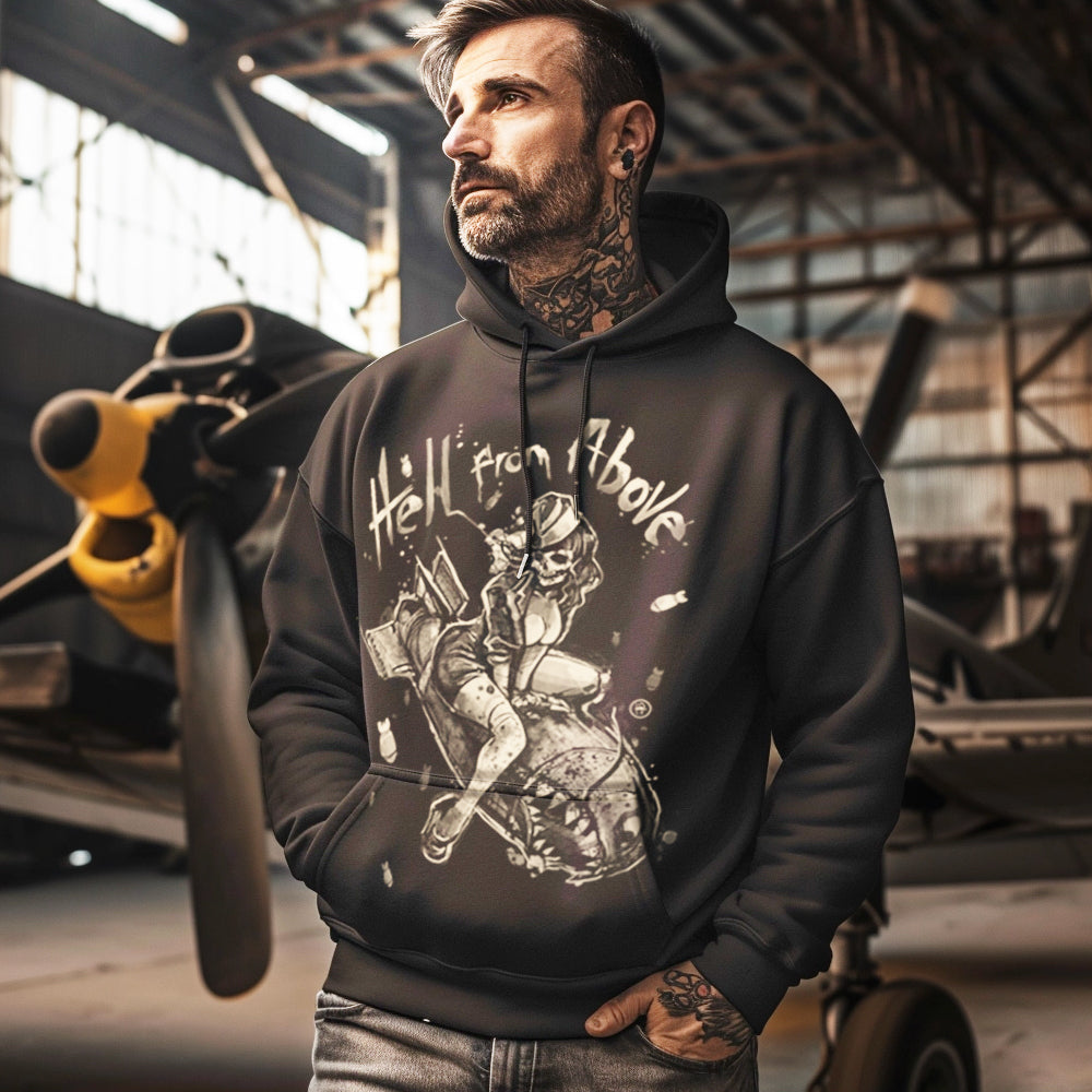 Bomber Girl: Hell from Above Hoodie