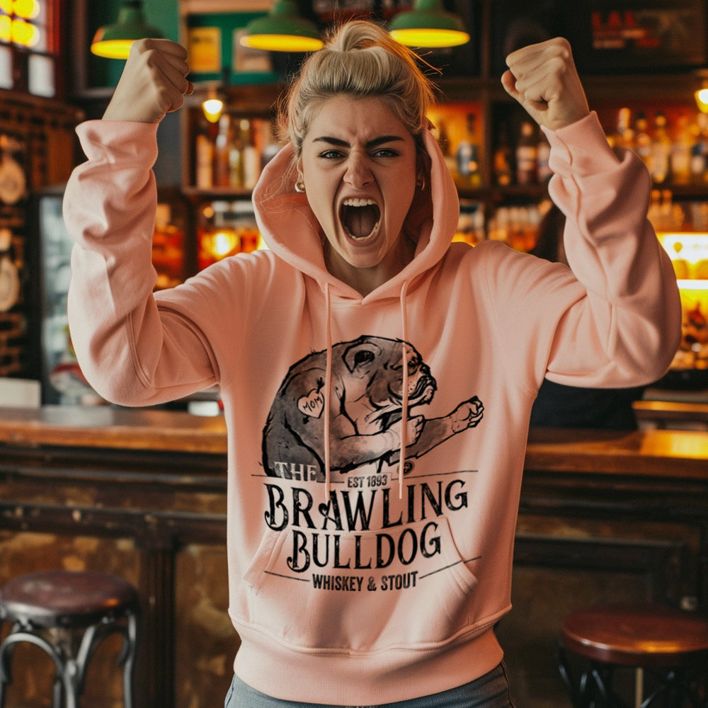 Brawling Bulldog Pub: Brawler's Haven Hoodie