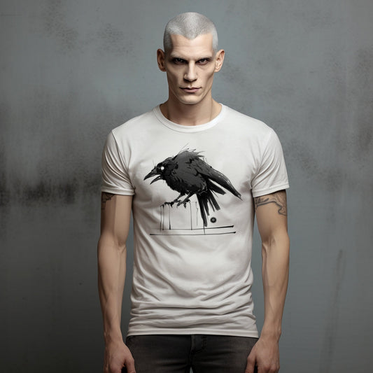 Feisty Crow: Bold and Untamed T-Shirt