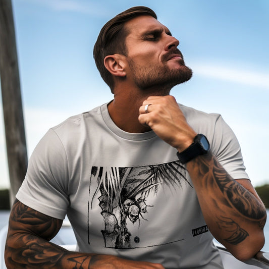 Florida Skulls: A Haunting Reminder T-Shirt