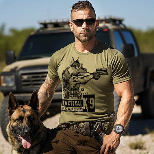 K9 Tactical Academy: Unleash the Power T-Shirt