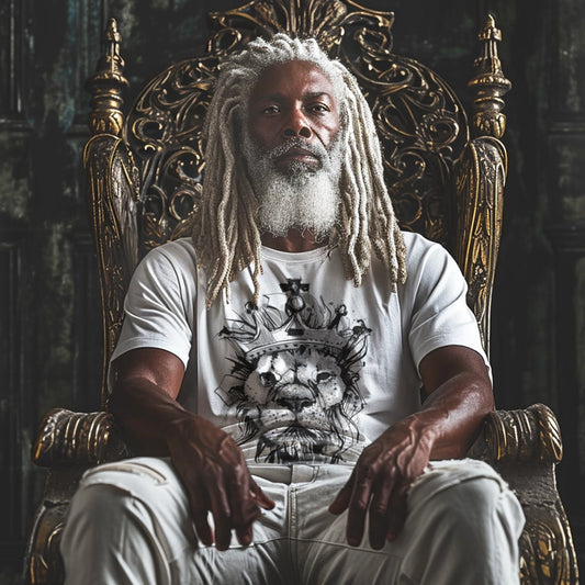 Lion Crown: Majestic Royalty T-shirt