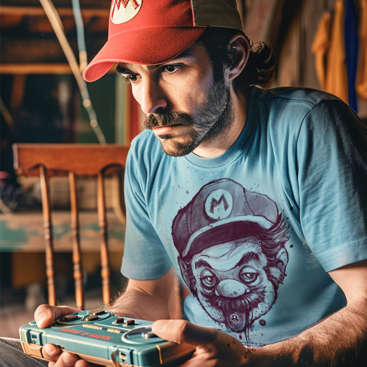 Mushroom Trip: Mario's Psychedelic Adventure T-Shirt