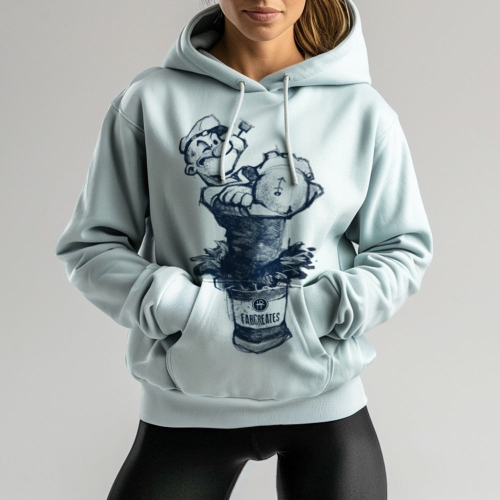 Sailor's Spinach: Powered by FabCreates Hoodie