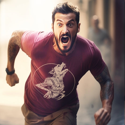 Howling Werewolf: Embrace the Night T-Shirt