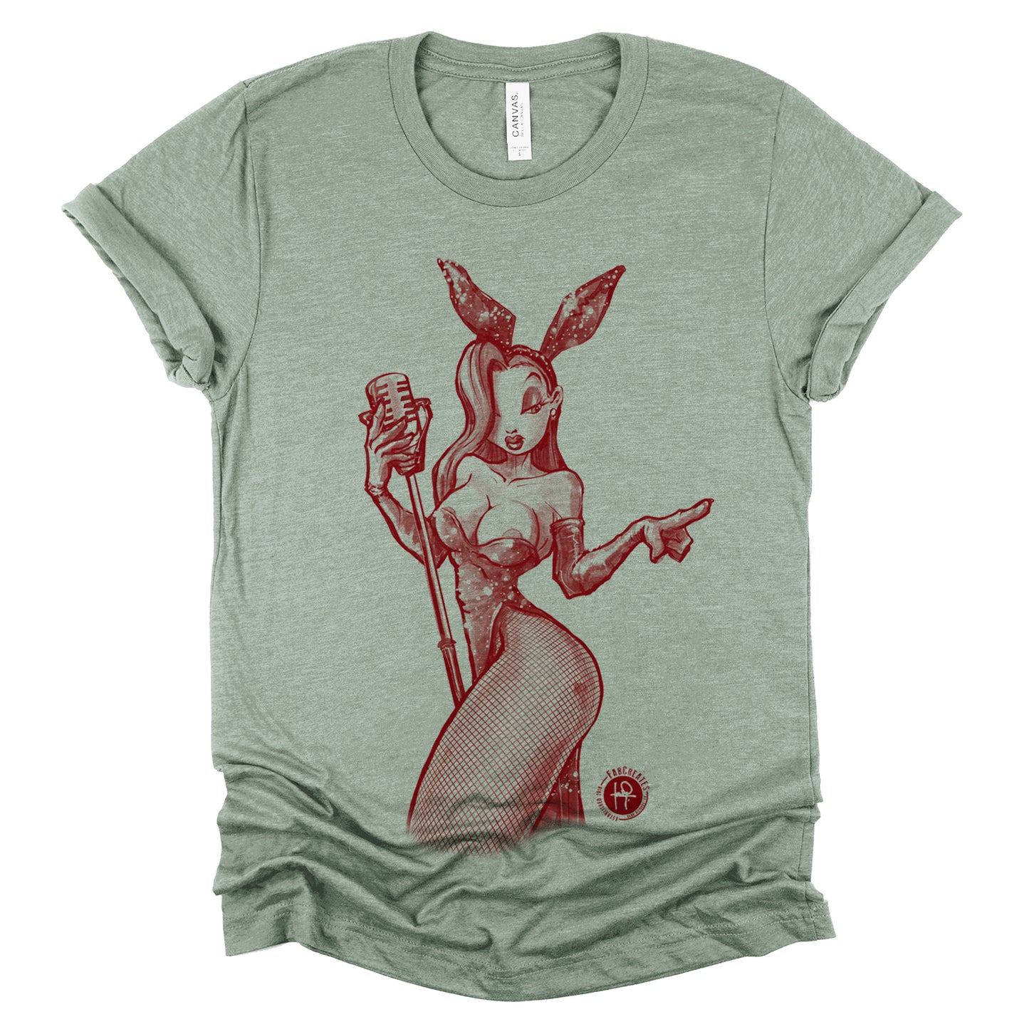 Mrs. Rabbit Ears: Charm Meets Spice T-shirt