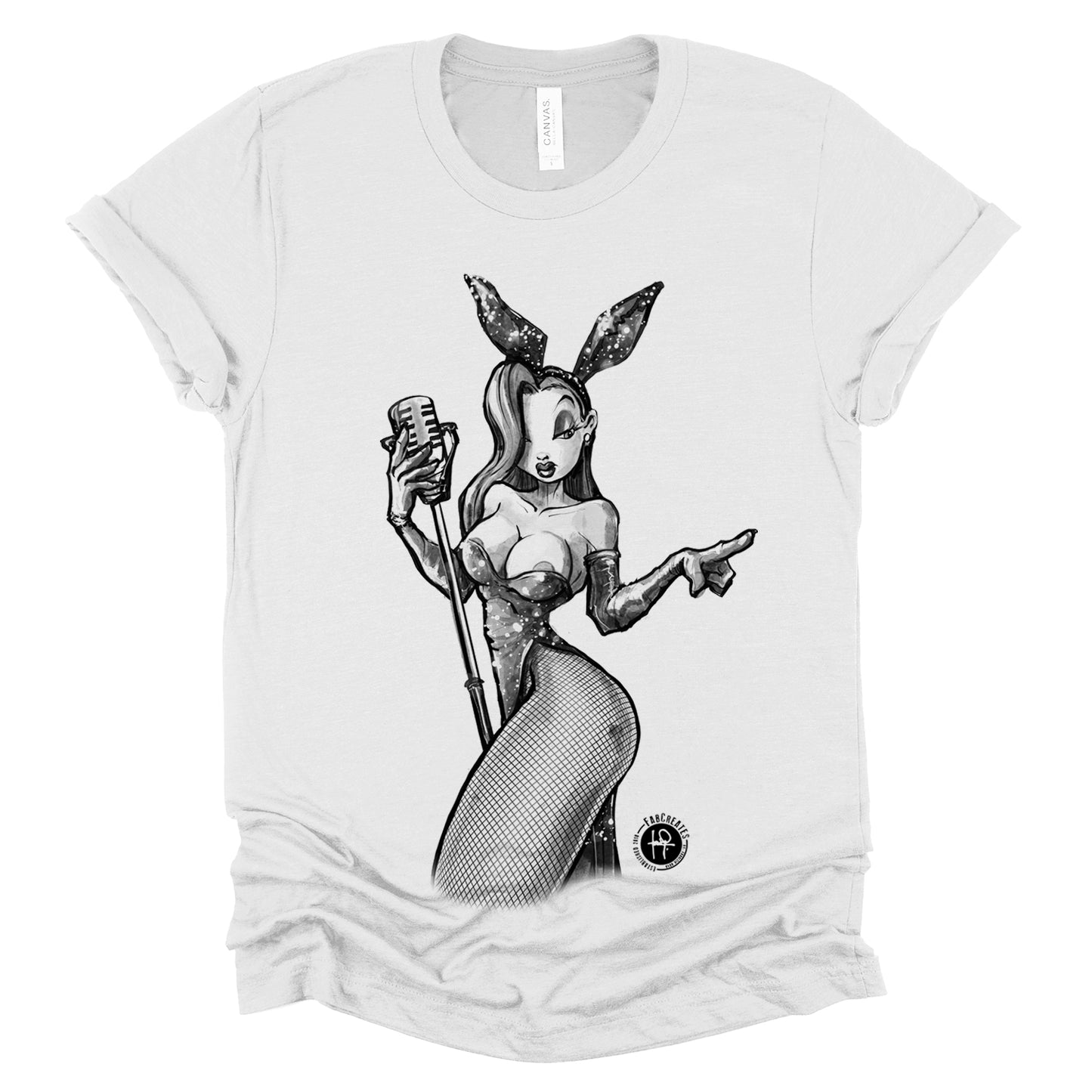 Mrs. Rabbit Ears: Charm Meets Spice T-shirt