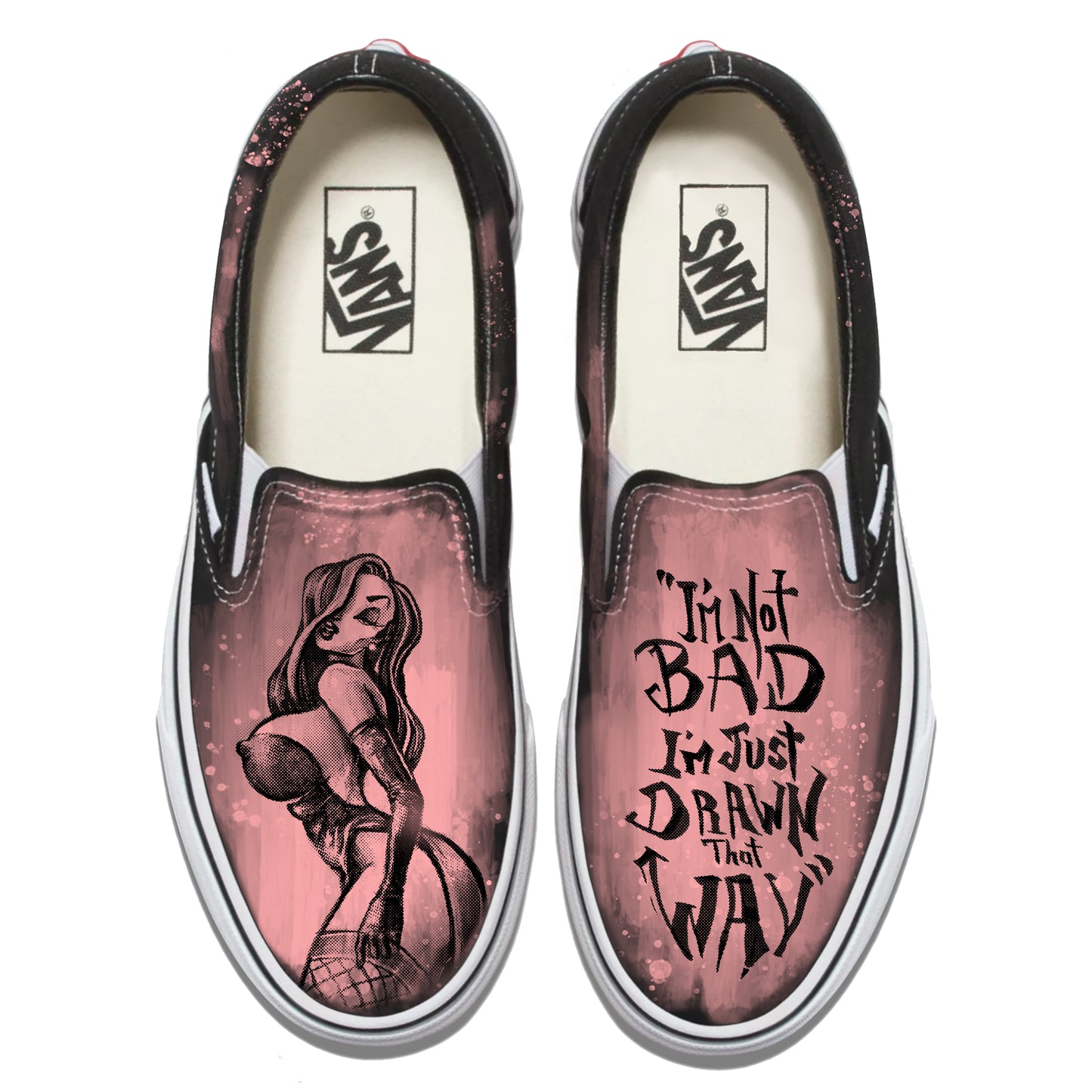 Mrs. Rabbit Vans Slip ons