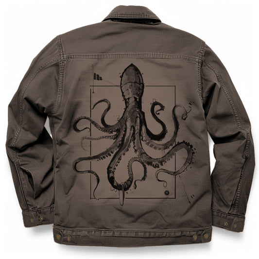 Octopus Adventure: Dive into the Deep Maverick Jacket