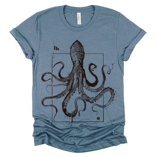 Octopus Adventure: Dive into the Deep T-Shirt