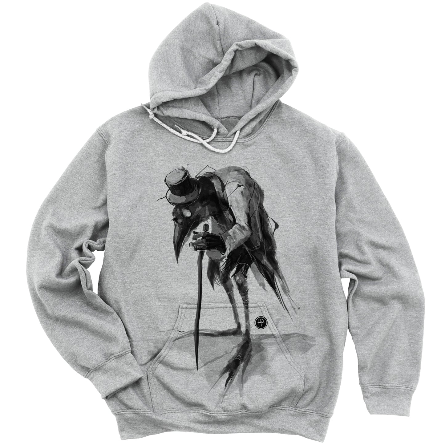 Old Crow: Penniless in Dark Feathers Hoodie