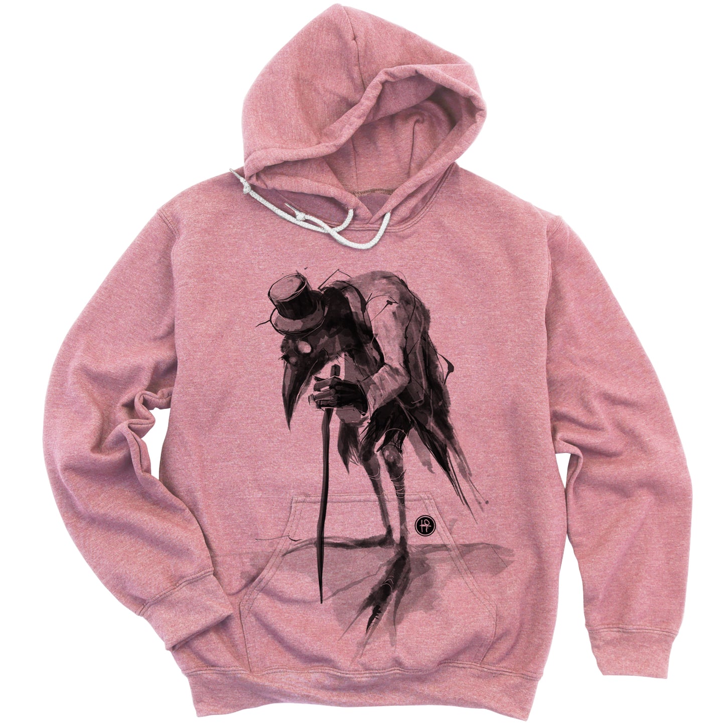 Old Crow: Penniless in Dark Feathers Hoodie