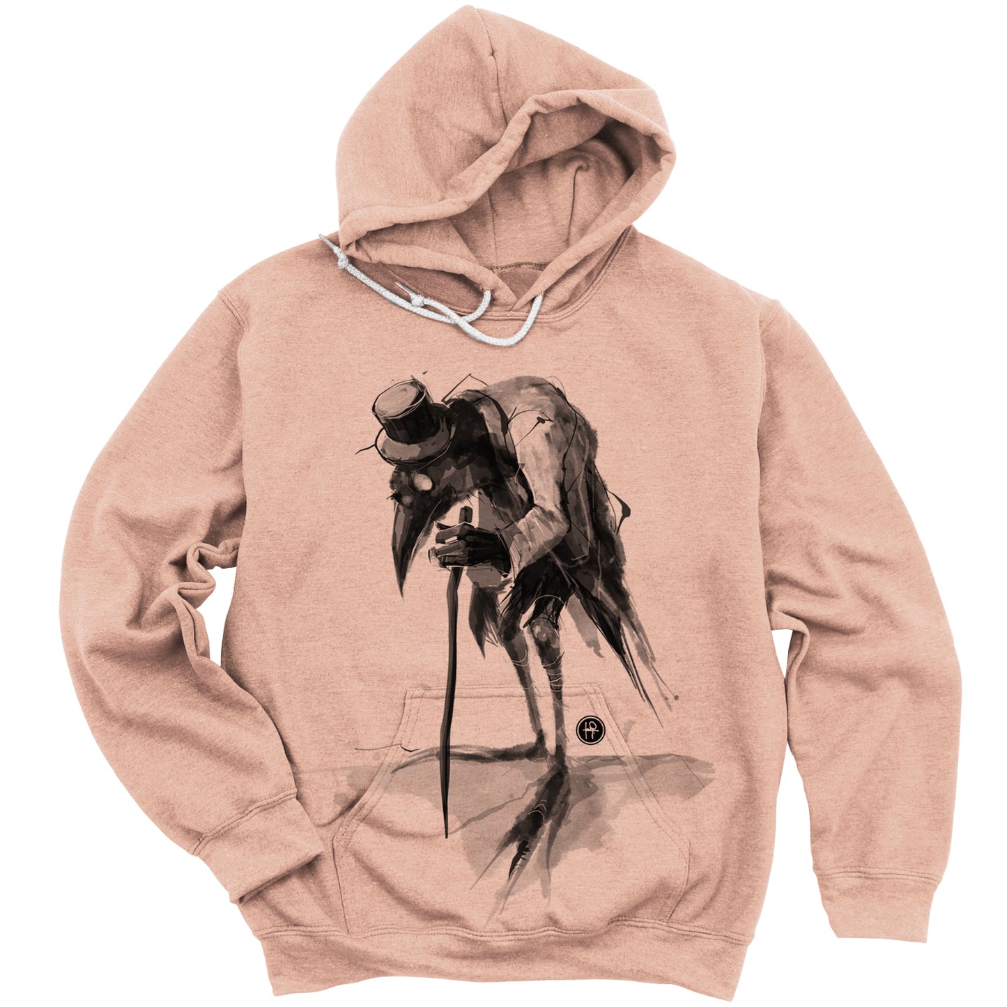 Old Crow: Penniless in Dark Feathers Hoodie