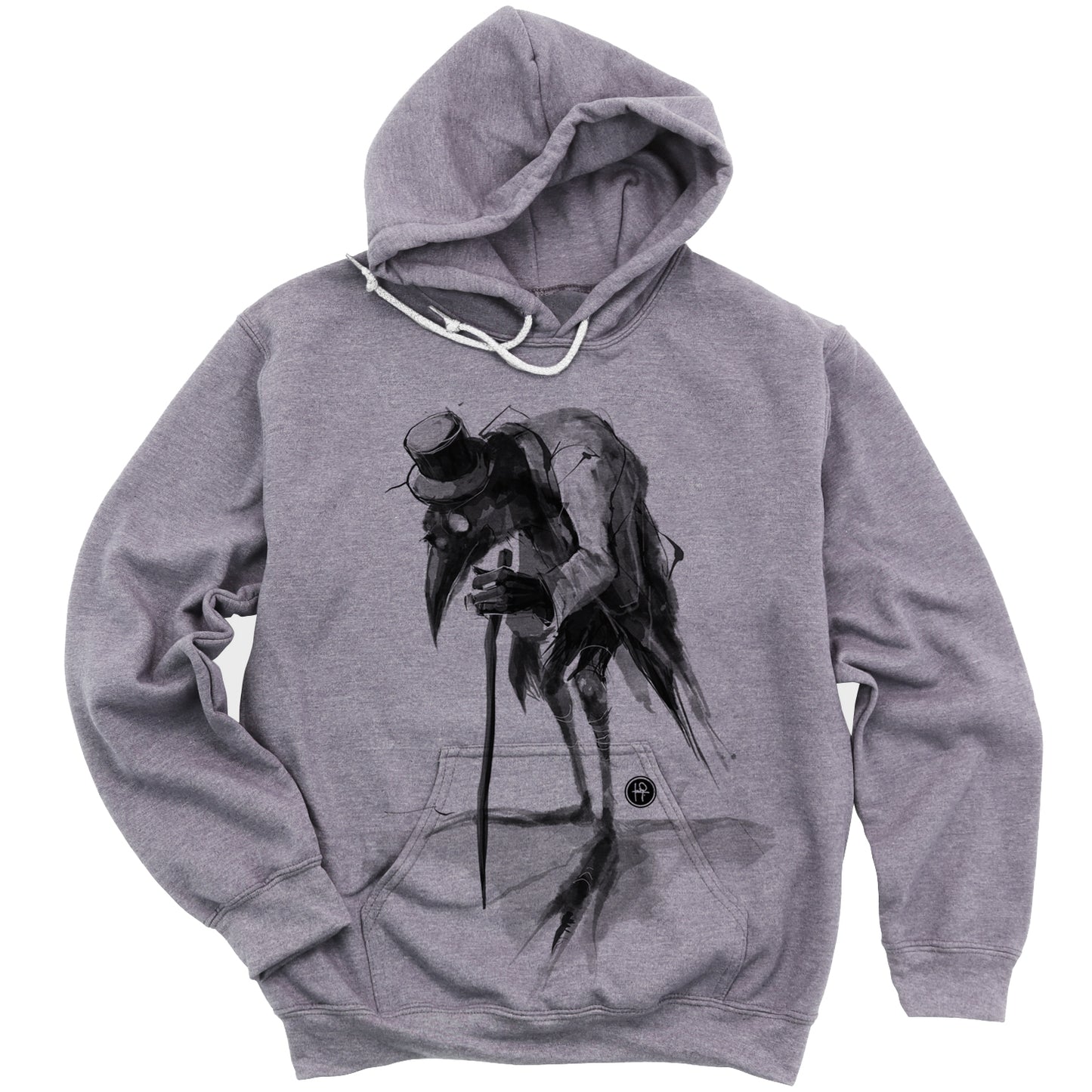 Old Crow: Penniless in Dark Feathers Hoodie