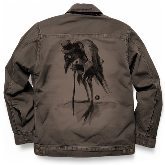 Old Crow: Penniless in Dark Feathers Maverick Jacket