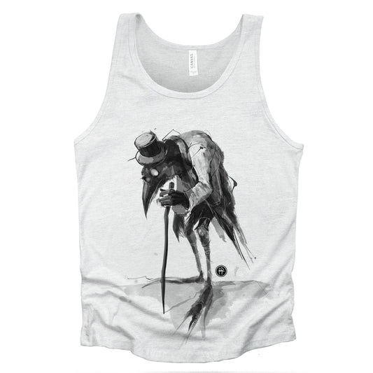 Old Crow: Elegance in Dark Feathers Tank Top