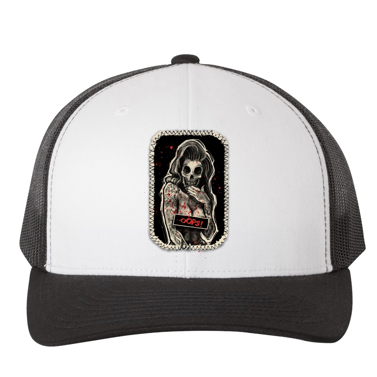 Oops! Pin-up: Bold and Playful Trucker Hat