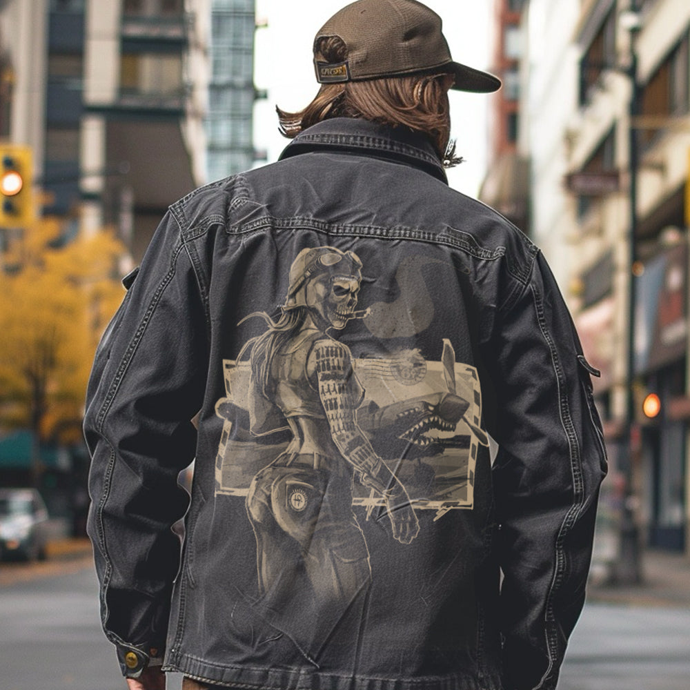Pilot's Tally: Conquer the Skies Maverick Jacket