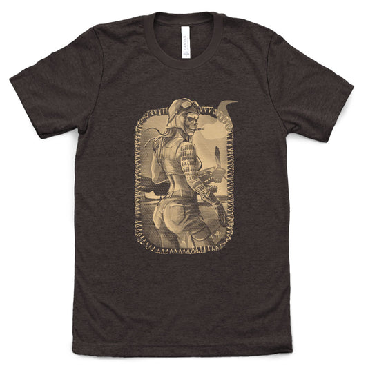 Pilot's Tally: Conquer the Skies T-Shirt