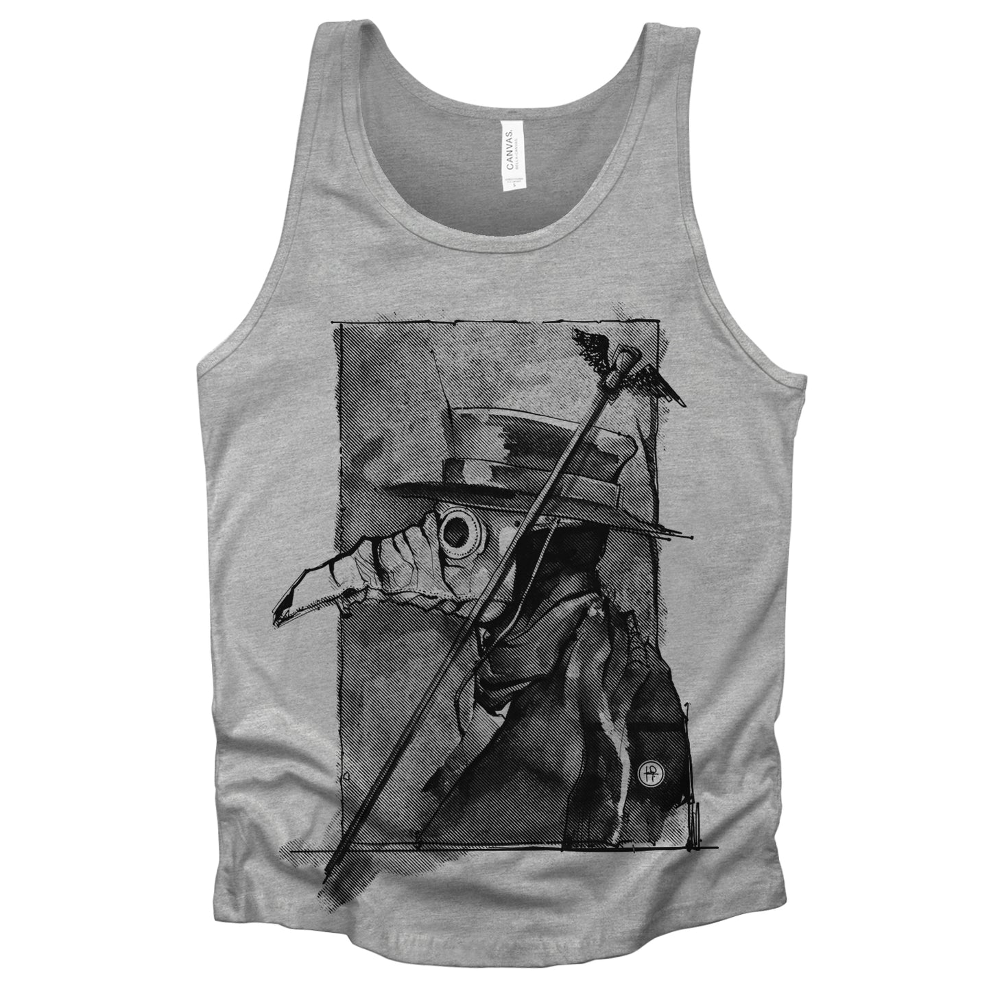 Plague Doctor: Beaked Healer Tank Top