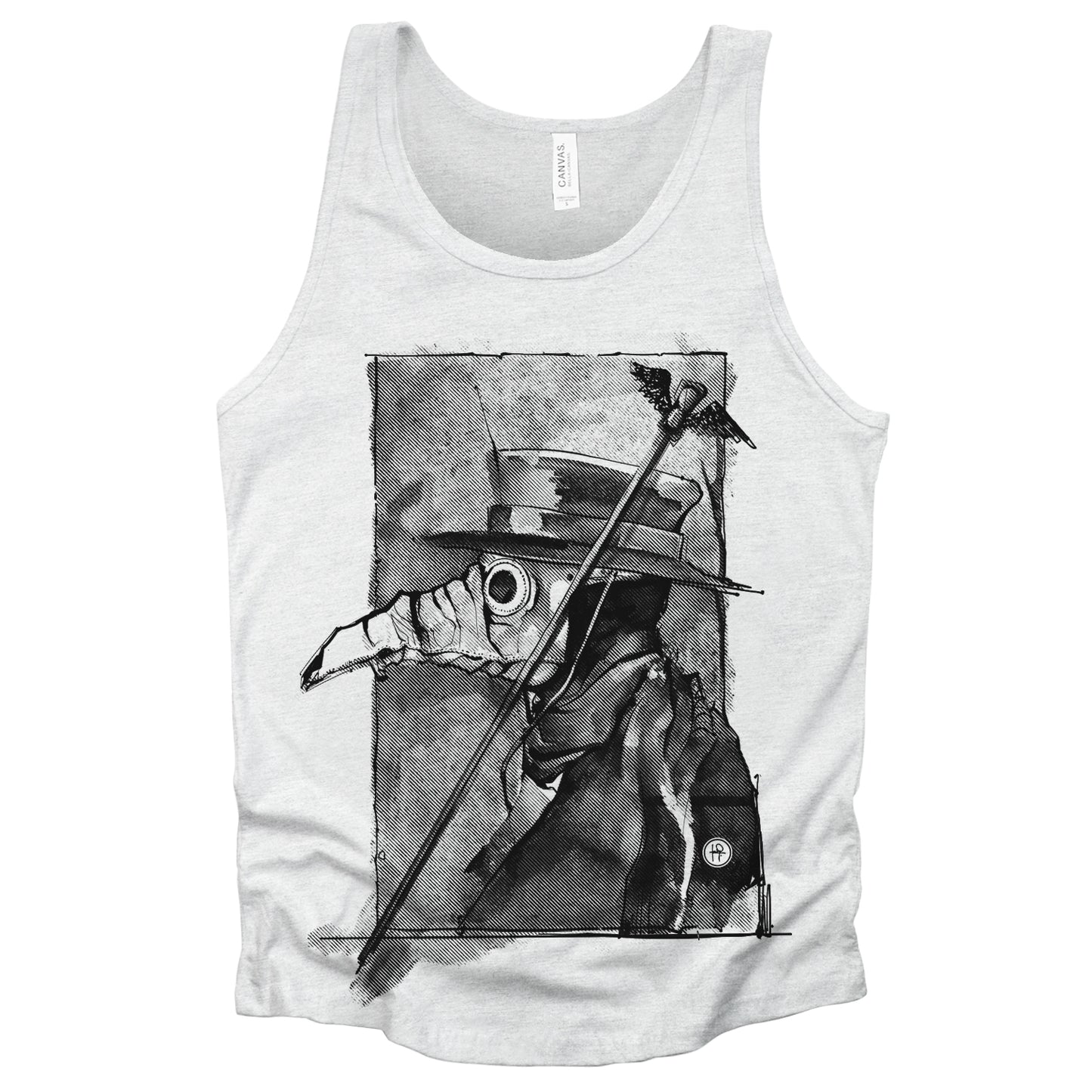 Plague Doctor: Beaked Healer Tank Top