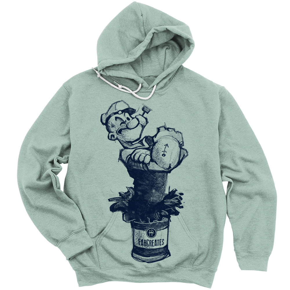 Sailor's Spinach: Powered by FabCreates Hoodie