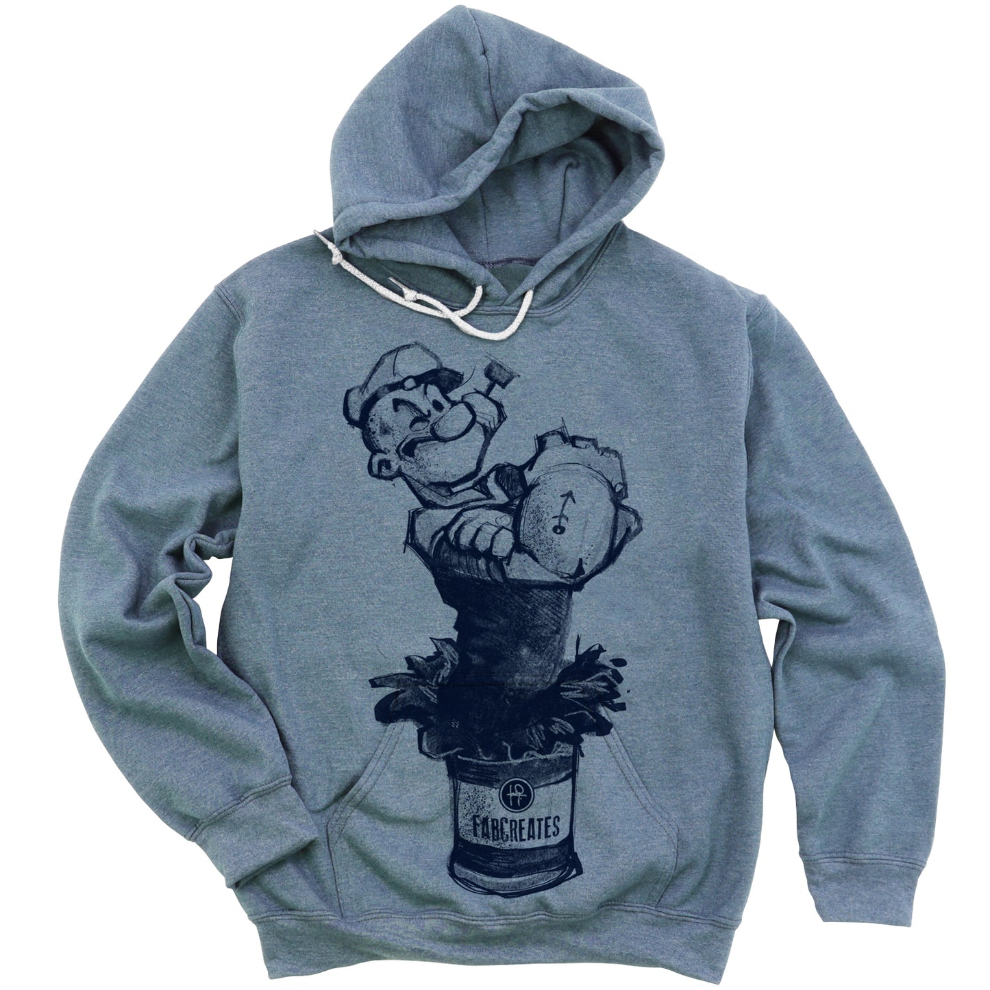 Sailor's Spinach: Powered by FabCreates Hoodie