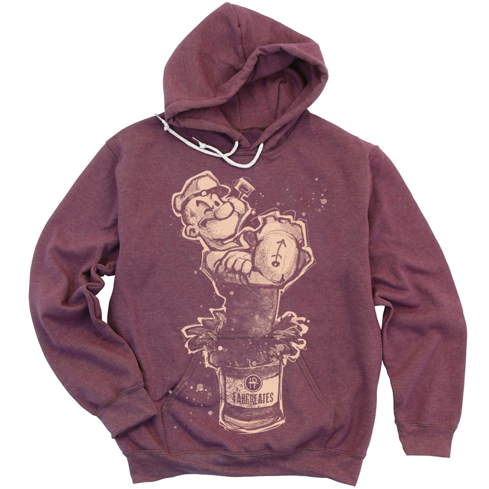 Sailor's Spinach: Powered by FabCreates Hoodie