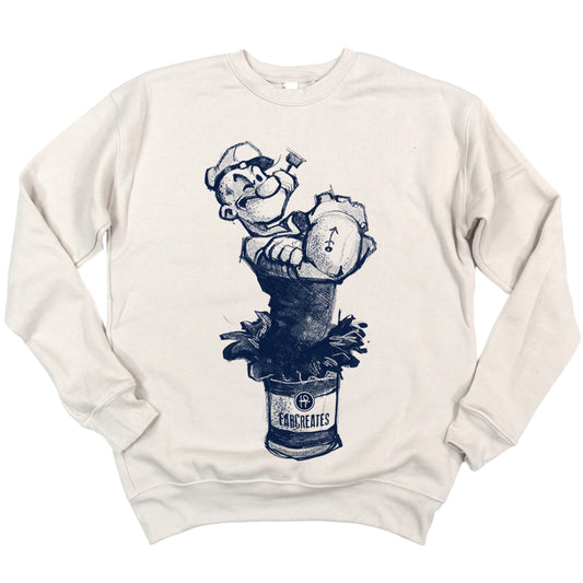 Sailor's SpinachSailor's Spinach: Sweatshirt Powered by FabCreates