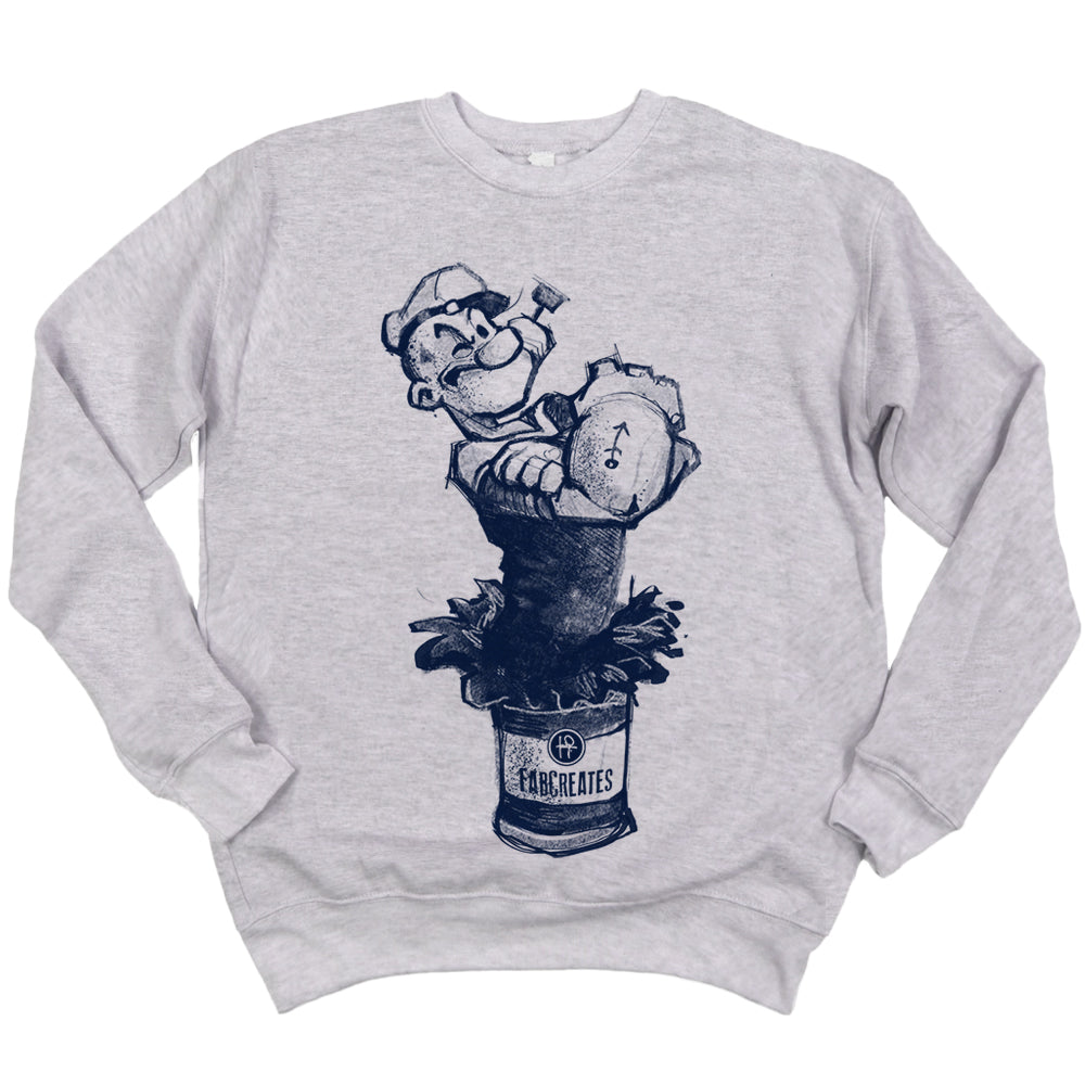 Sailor's SpinachSailor's Spinach: Sweatshirt Powered by FabCreates