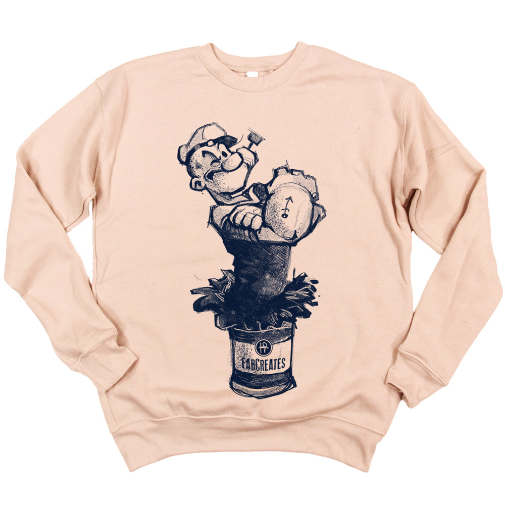 Sailor's SpinachSailor's Spinach: Sweatshirt Powered by FabCreates