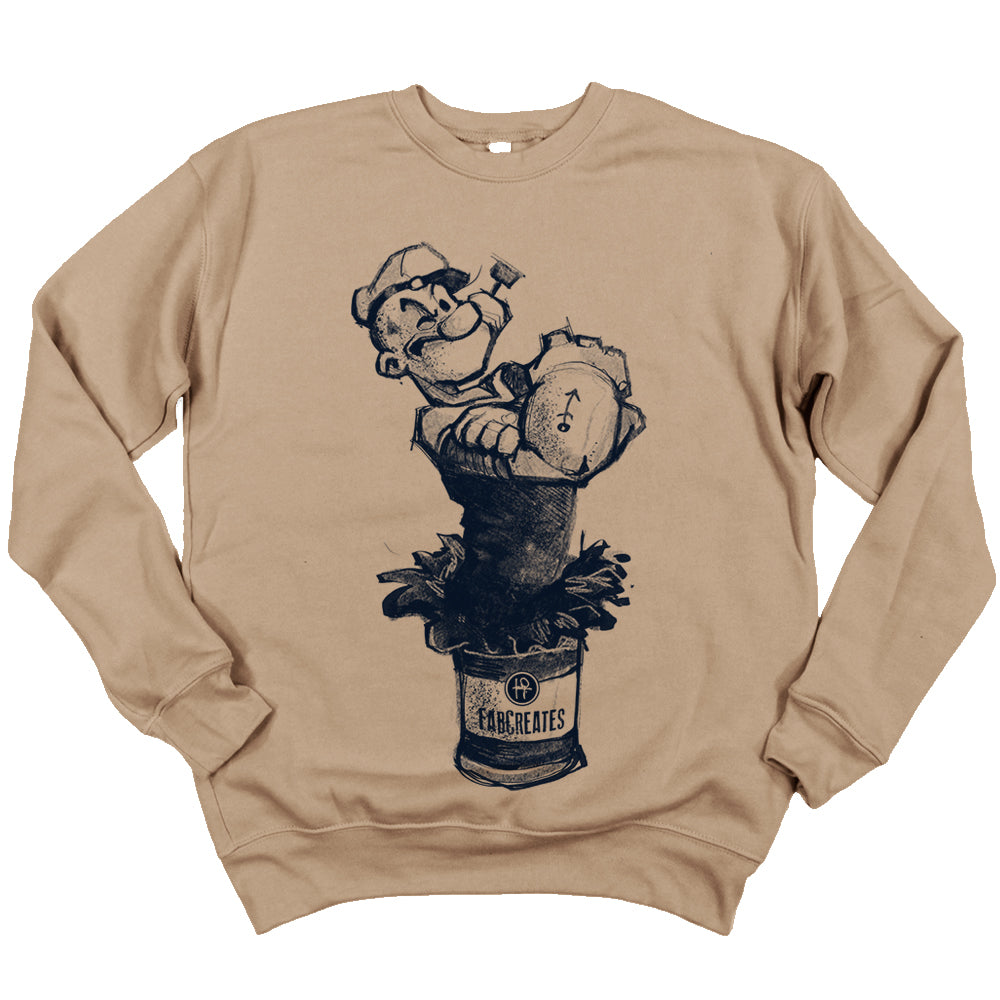 Sailor's SpinachSailor's Spinach: Sweatshirt Powered by FabCreates