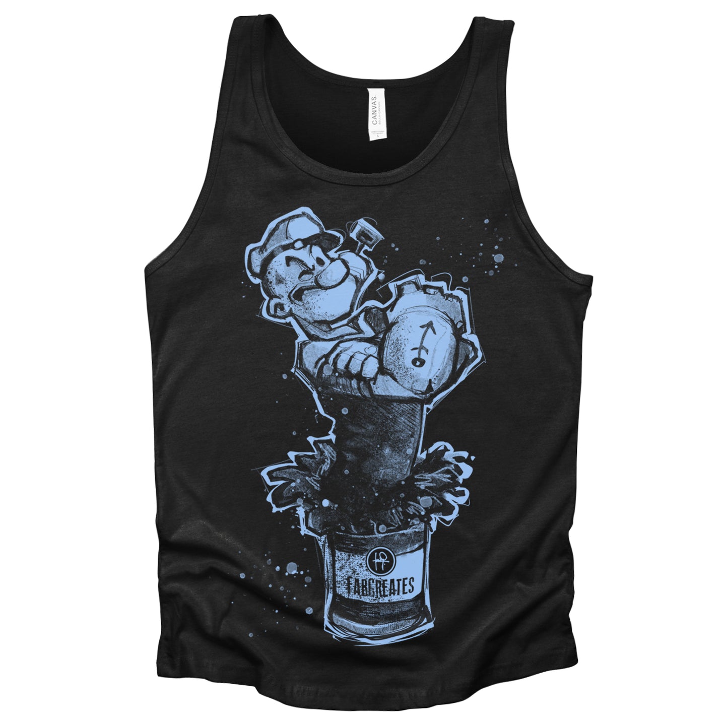 Sailor's Spinach: Powered by FabCreates Tank Top