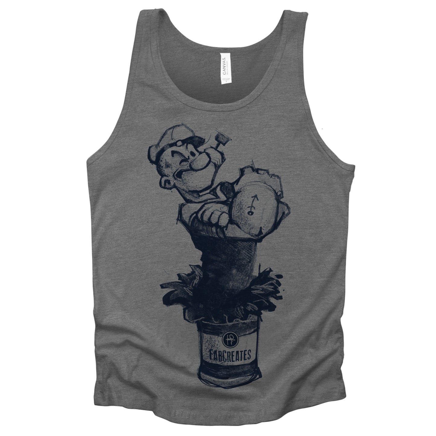 Sailor's Spinach: Powered by FabCreates Tank Top