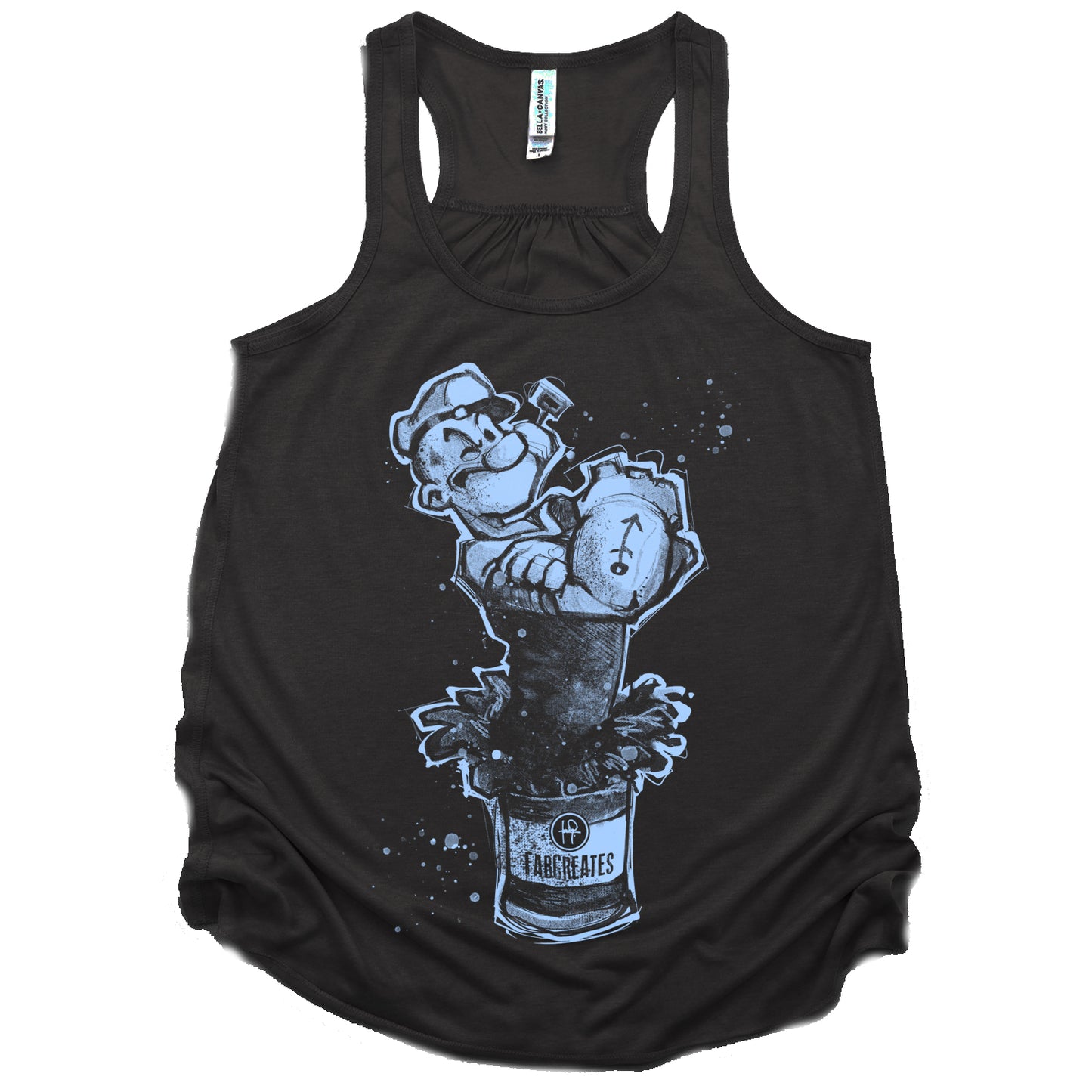 Sailor's Spinach: Powered by FabCreates Tank Top