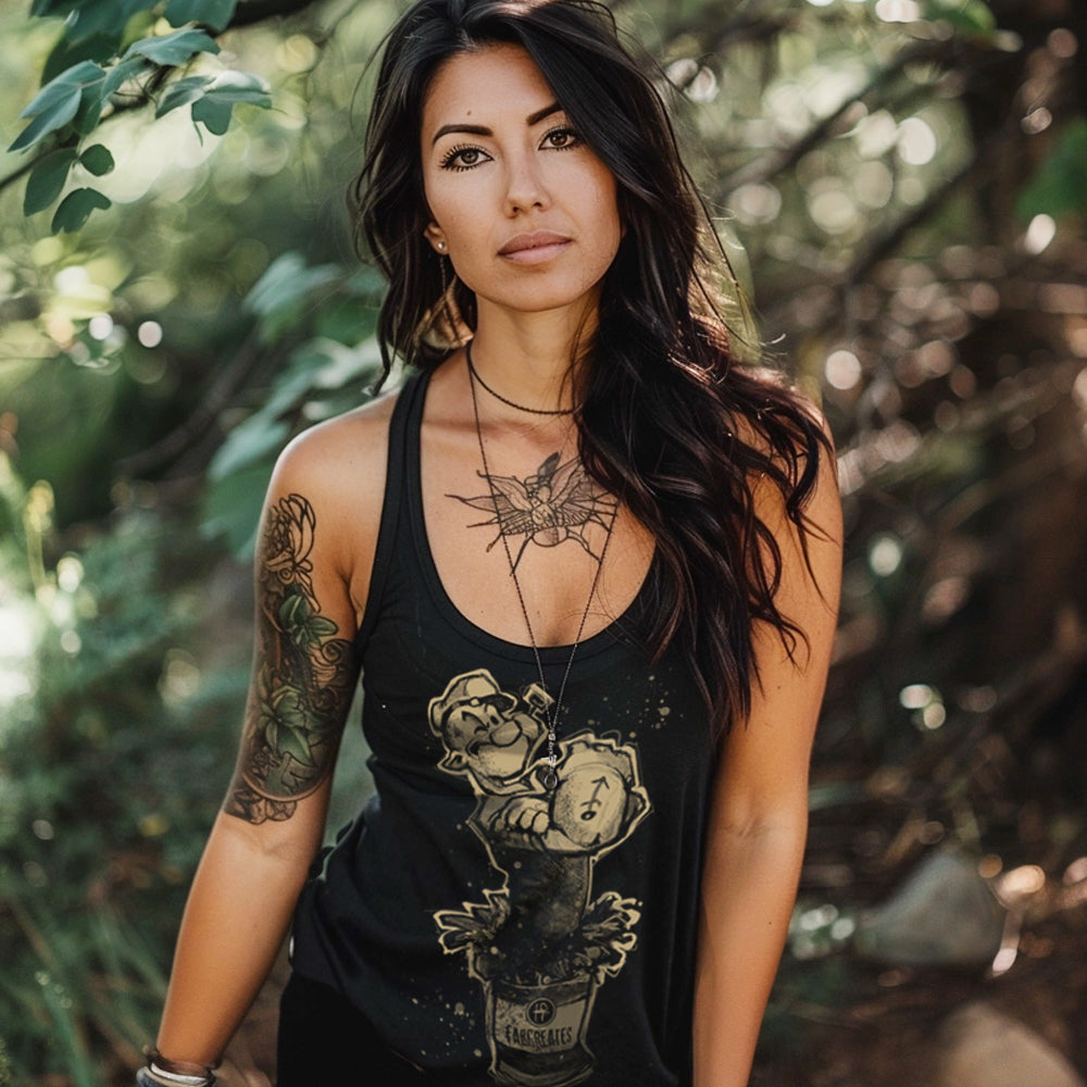 Sailor's Spinach: Powered by FabCreates Tank Top