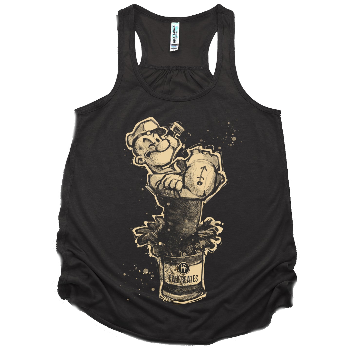 Sailor's Spinach: Powered by FabCreates Tank Top