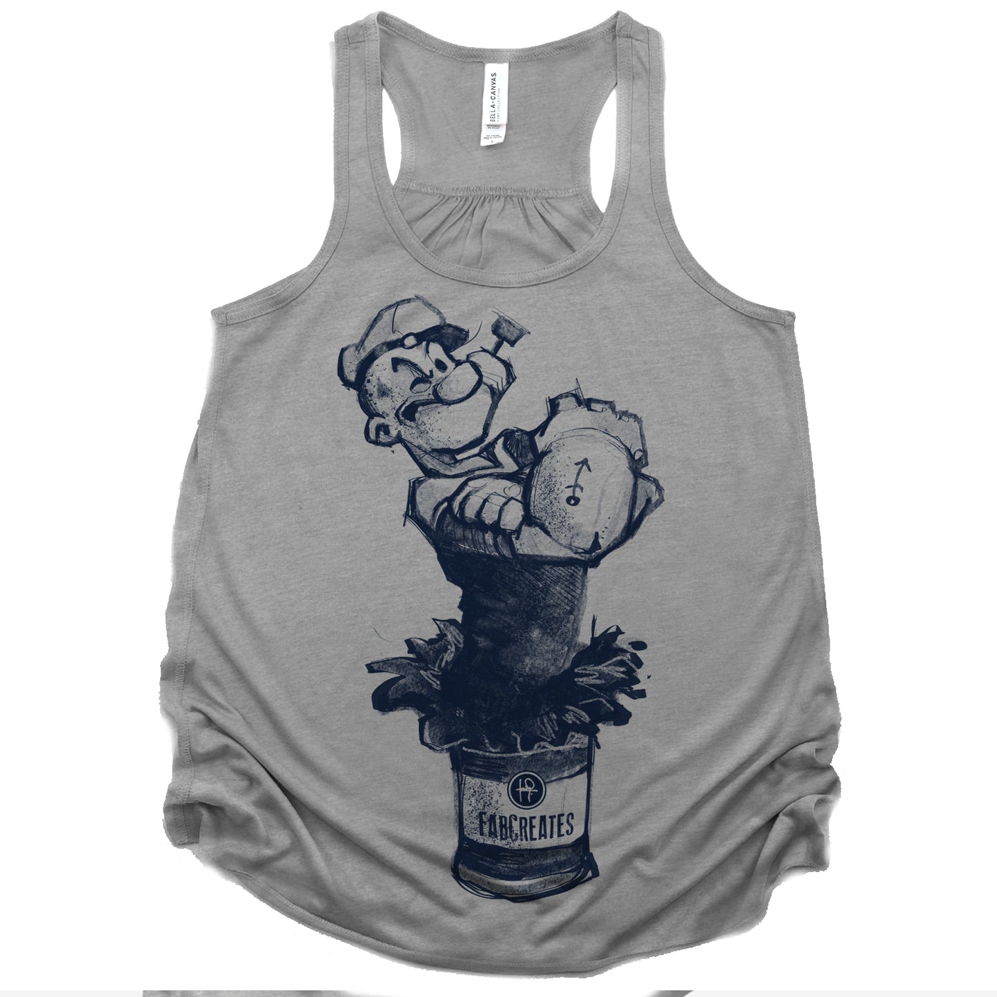 Sailor's Spinach: Powered by FabCreates Tank Top
