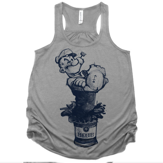 Sailor's Spinach: Powered by FabCreates Tank Top