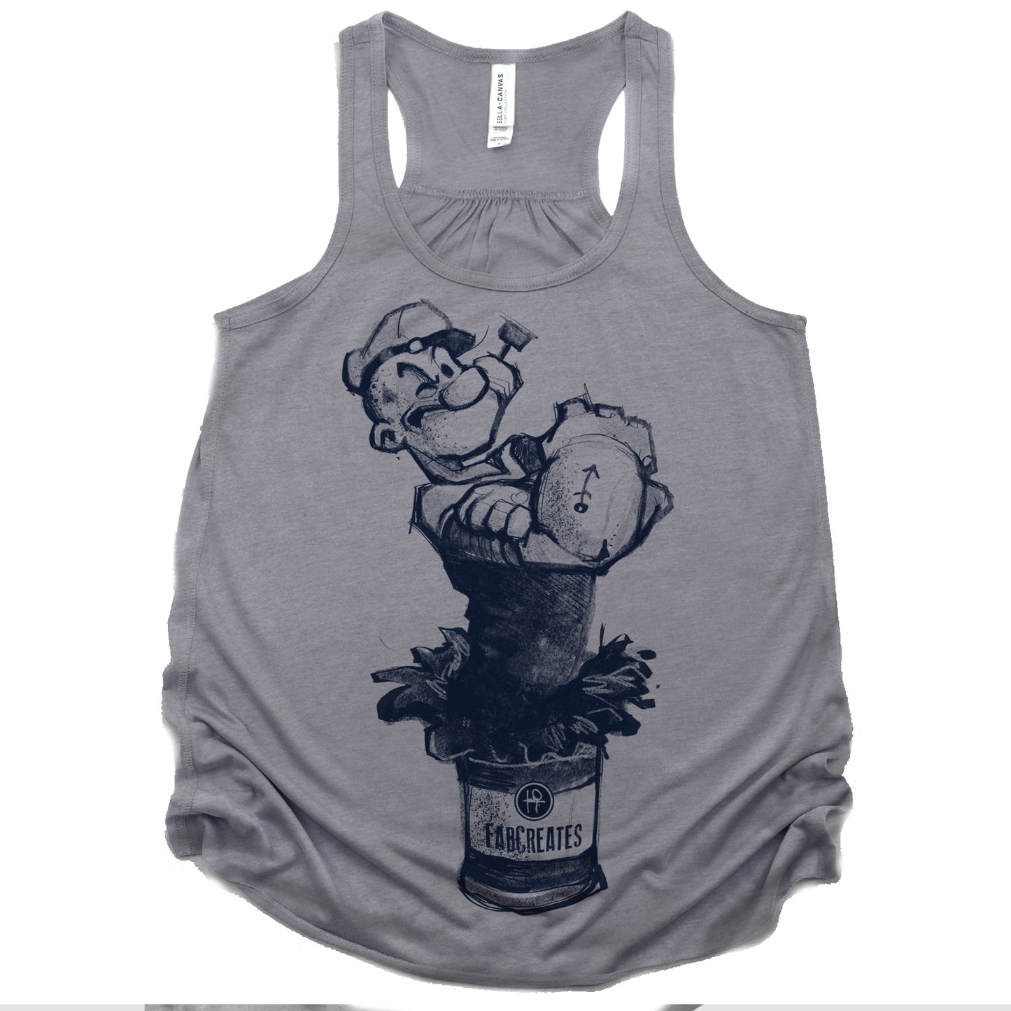 Sailor's Spinach: Powered by FabCreates Tank Top