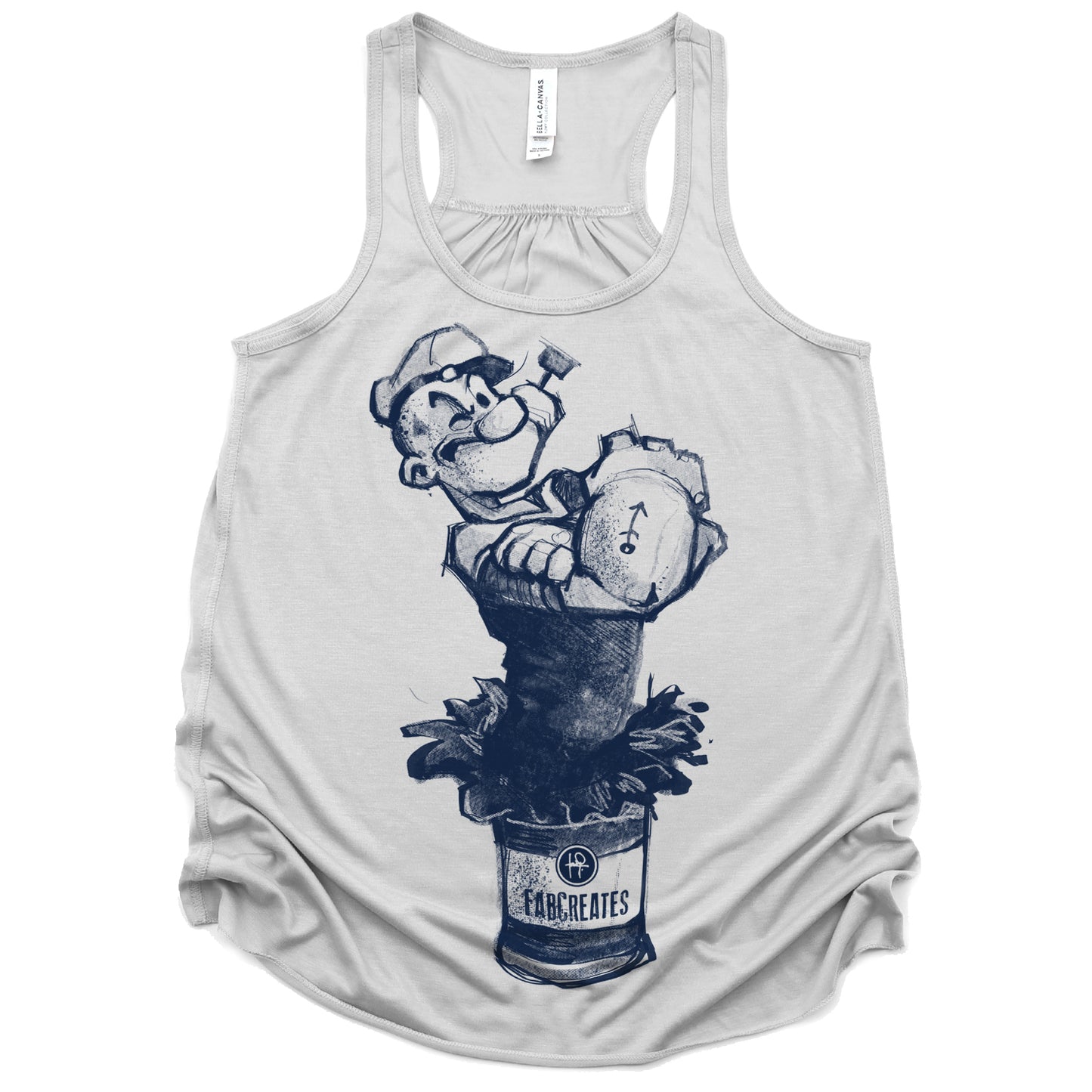 Sailor's Spinach: Powered by FabCreates Tank Top