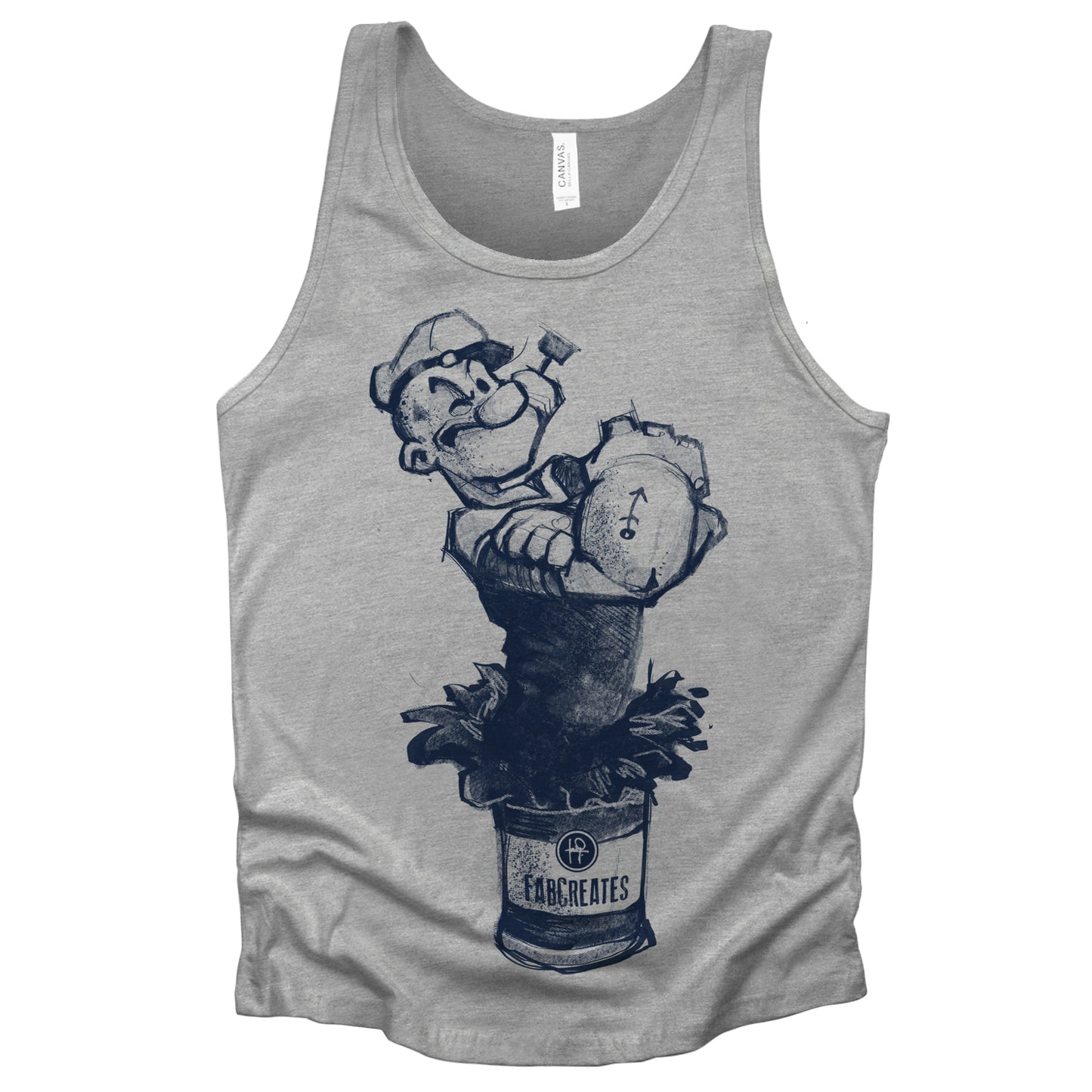 Sailor's Spinach: Powered by FabCreates Tank Top