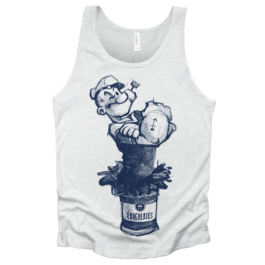 Sailor's Spinach: Powered by FabCreates Tank Top