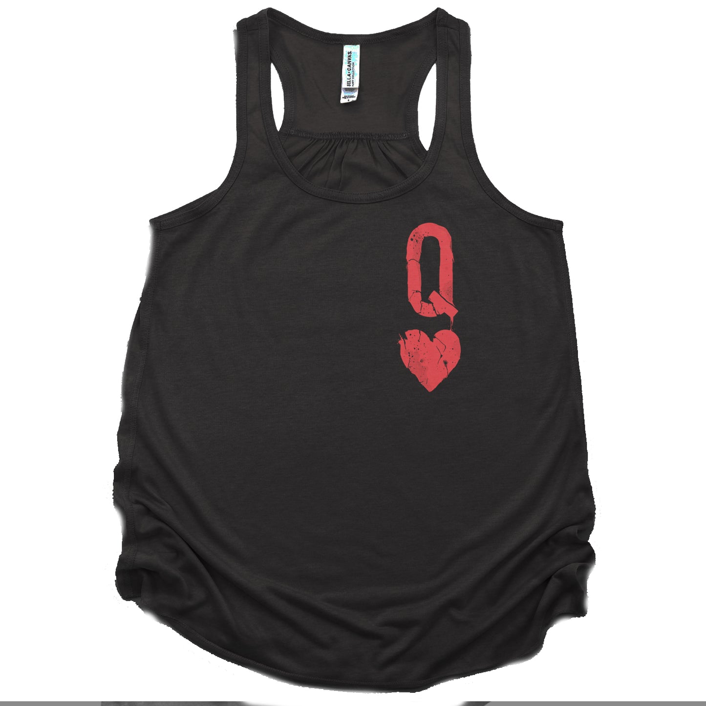 Queen of Hearts Distressed: Reign of Chaos Tank Top