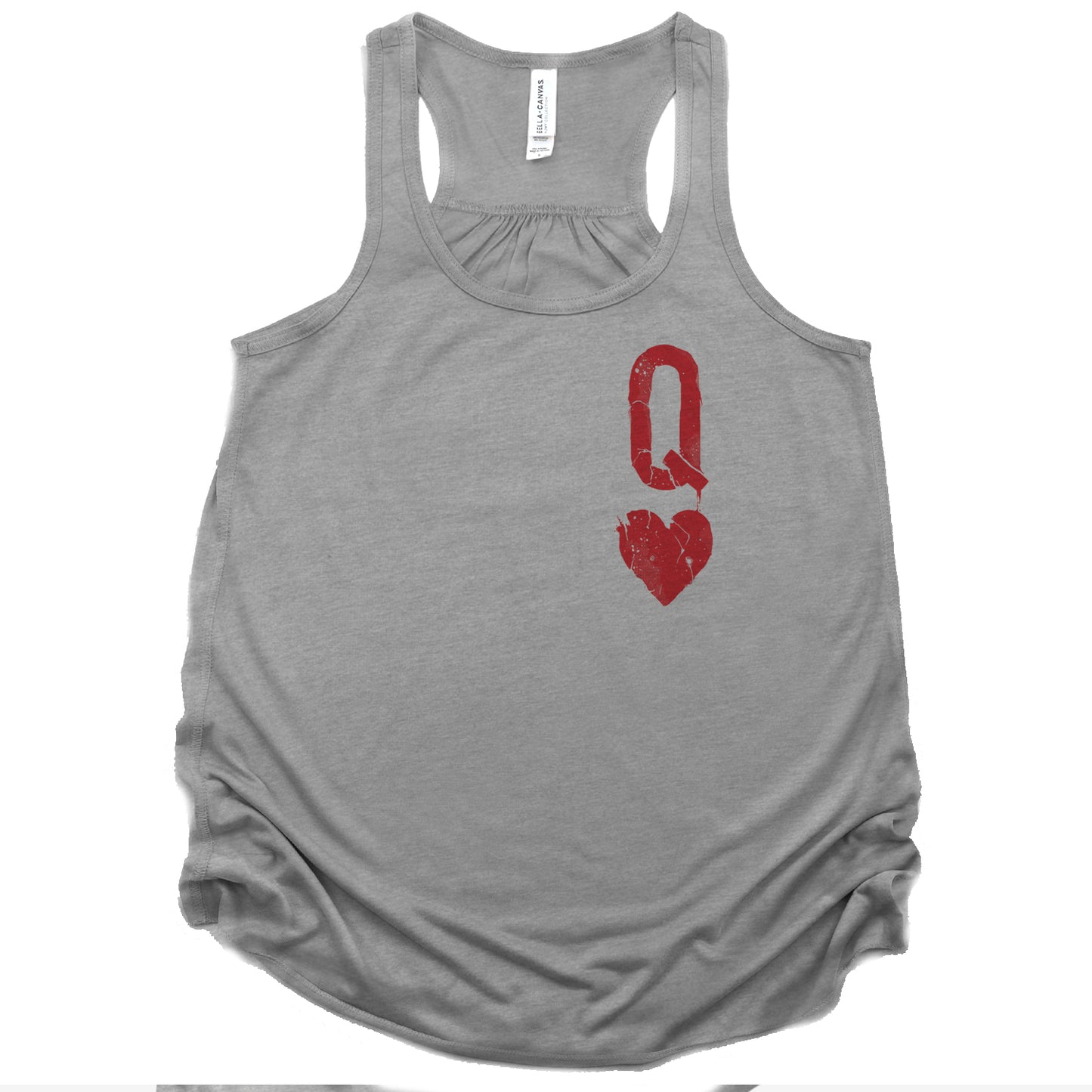 Queen of Hearts Distressed: Reign of Chaos Tank Top
