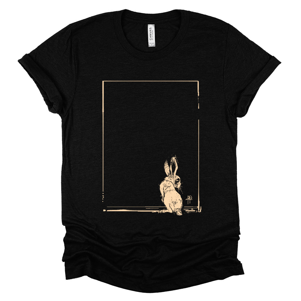 Rabbit in the Corner: Timeout Chic T-Shirt