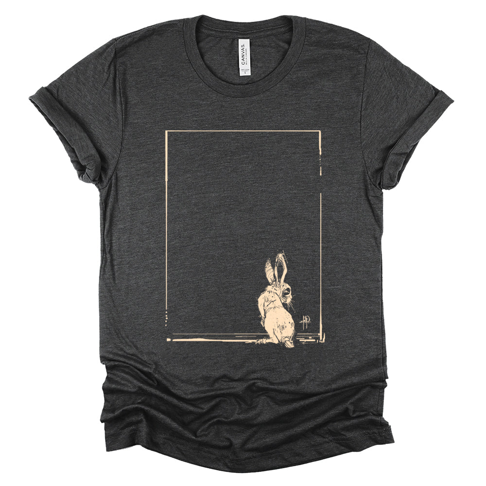 Rabbit in the Corner: Timeout Chic T-Shirt