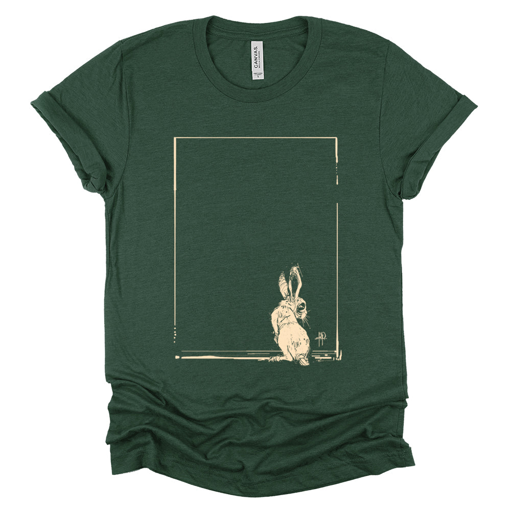 Rabbit in the Corner: Timeout Chic T-Shirt